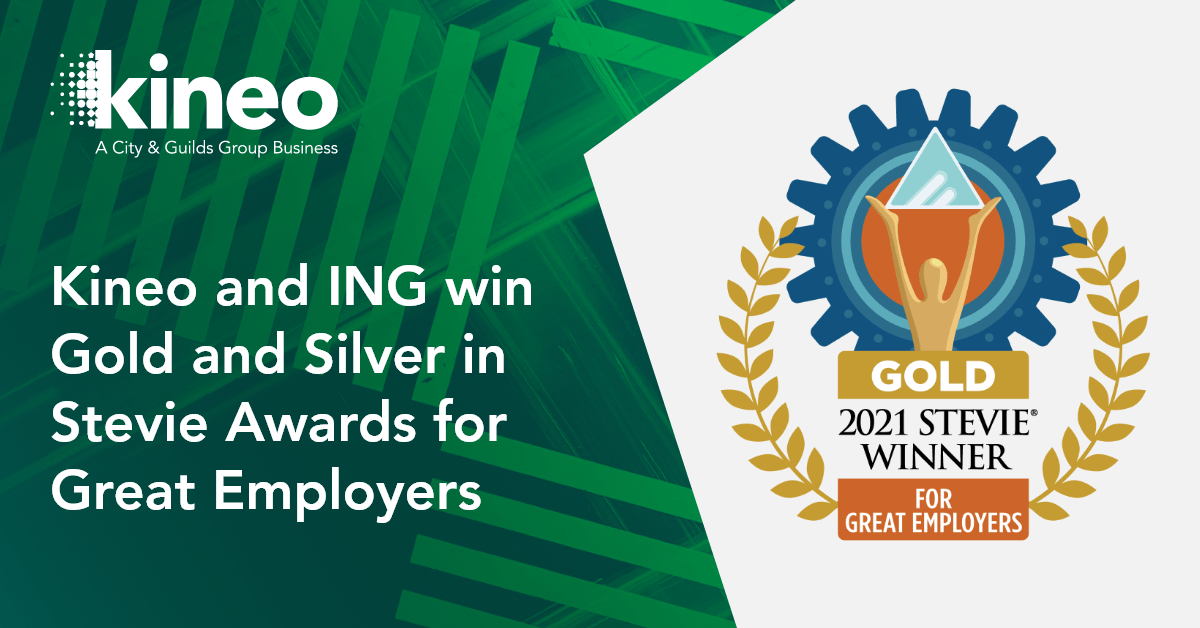 Kineo and ING celebrate double award win at the 2021 Stevie Awards For ...